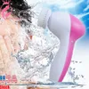 5 In 1 Multifunction Electric Face Facial Cleansing Brush Spa Skin Care Massage