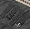 Breta 34 * 24mm Convex Sillicone Rubber Watch Strap for Bell Series Br01 Br03 Men Watchband Bracelet Belt Ross H0915