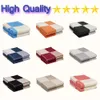 Luxury Designer Letter Blanket Soft Wool Thick Home Sofa Bed Good Quailty Blankets TOP Selling Beige Orange Black Red Gray Navy Big Size 140*170cm