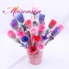 30 stks Zeep Rose Valentine Creative Gift Artificial Flower Bouquet Wedding Verjaardag Festival Party Decor Geschenken Huwelijk Levert