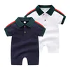 Baby Bodysuits Short Sleeve Baby Boy's Sets Overall Cotton Infant Baby Jumpsuit born Clothes cute CX