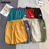 JDDTON Herren Neue Bunte Sommer Dünne Plus Größe Lose Surf Meer Shorts Atmungsaktive Strand Sweatshorts Casual Jogger 5XL Hosen JE422 P0806