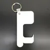 13style blank keychains for Sublimation Mdf Heart Round Love Key Chain Iewelry Thermal Transfer Printing DIY Blank Material Consumables
