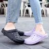 Trendy Take a walk Men Women Colorful Wholesale Slippers Shower Room Indoor Sandy beach Hole shoes Soft Bottom Sandals