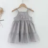 Baby Mädchen ärmellose Hosenträger Kleider Kinder Sommer Kinder Mädchen Prinzessin Kleidung 210429