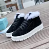 2022 Designer Stivali di lana Cassetta Wheel Sneakers Moda Stivali in pelle scamosciata Staccabile Cappotto di pelle di pecora Sottopiede Sneaker Scarpe con suola in gomma