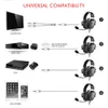 Havit Headset Gamer Wired PC USB 3.5mm Xbox / PS4 Headsets com 50mm driver Sound Sound HD microfone computador laptop