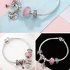 S925 Silver Charm Bracelets With Beads Fit Pandora Charms Starry Fairy Blue Tanabata Valentine's Day Gift Fine Jewelry For Women