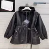 designers Womens Designer Jacket Hooded Outerwear Fashion Solid Color Windbreaker Casual Ladies Coat Clothing