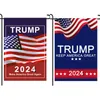 DHL Trump 2024 Flag Maga Kag Republicano EUA Bandeiras Anti Biden Never Biden Presidente Donald Funny Garden Campanha Banner EEE4399