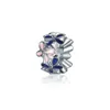 Fit Pandora Charm Armband European Silver Charms Beads Pink Blue Butterfly Flower Emaille DIY Snake Chain for Women Bangle Necklace Sieraden