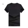 4FectoryダイレクトソリッドカラーサンディングメンズTシャツ夏の新しい男性のカジュアルラウンドネック半袖メンズTシャツ