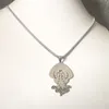 Серебряная нержавеющая сталь Пентаграмма монстр осьминог осьминога кулон ожерелье ICP женщины мужские ювелирные изделия ROLO цепь 3 мм 24 дюйма рождественские подарки.