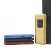 Kleurrijke roken USB Zinklegering Cyclische opladen Lichter Winddicht Reizen Draagbare Innovatieve Design Droge Kruid Tobacco Sigaret Bong Holder Aanstekers DHL GRATIS