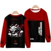 Jeu Genshin Impact Sweatshirt figure cosplay chemise Klee Keqing Razor Sweat à capuche à manches longues Top figurines imprimer vêtements Teens Y0903