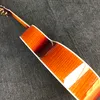 43 Zoll Cherry Sunburst Jumbo 200 Akustikgitarre, massive Decke aus geflammtem Ahorn, echte Abalone-Einlagen, elektrische Folk-Gitarre, akustische Gitarre, Palisander-Griffbrett, Butterfly-Mechaniken