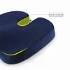 Coussin de siège de voyage en forme de U Coccyx Chaise de massage orthopédique Bureau de voiture Oreiller en mousse à mémoire Soutien Sciatique Soulagement de la douleur 211203