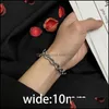 Jewelryoai77 Mens Bracelet On Hand Stainless Steel Chain Bracelets Jewelry Hip Hop Bracele Homme Gifts For Male Aessories Wholesale Link Dr