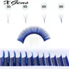 Colored Lashes Extension Easy Fan Russian Volume False Eyelash Faux Mink Blooming Fans BrownPurpleBlue Colored Lashes Supplies6923504