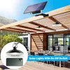 Lampada a sospensione solare da 1 2 3 4 teste IP65 impermeabile da esterno per interni con cavo da 3 m adatta per cortile giardino campeggio