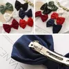 소녀는 새로운 대형 활을 knot hairgrips linen barrette 여자 클립 Acessories 포니 테일 우아한 머리카락 머리카락 머리핀