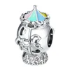 Fit Pandora Charm Bilezik Avrupa Gümüş Charms Boncuk Kristal Kurbağa Taç Anne Paw Baskılar Benim En İyi Arkadaşım Dangle DIY Yılan Zinciri Kadın Bileklik Kolye Takı