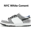 2023 S X N Low NYC High Pro Blauwe Outdoorschoenen Hreatdo Brazil By Any Mean Groen Wit Cement Rode Sterren Hyper Royal Heren Trainers Sneakers Met Originele Doos