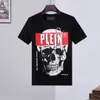 PLEIN BEAR T Gömlek Erkek Tasarımcı Tişörtleri Rhinestone Kafatası Erkekler T-Shirt Klasik Yüksek Kaliteli Hip Hop Streetwear Tshirt Rahat Top Tees PB 16170