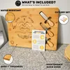 Креативная бамбуковая разделочная доска, набор ножей для резки сыра, фруктового масла Board3603162
