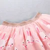 Infant Tutu Skirt Baby Girls Sequins Pink Rabbit Rainbow s Princess Party Ballet Dance 210429