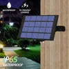 Four Head Solar Lamps Pendant Light Outdoor Indoor led lights With Line Warm or White Lighting For Camping Garden Yard