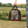 الكلب مقعد السيارة يغطي اكسسوارات حقيبة الناقل تنفس الحيوانات الأليفة للقطر السلامة نقل حقيبة سفر المنتهية ولايته مع سحاب