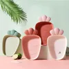 Creative European Radish Shape Fruit Plates Office Home Living Room Coffee Table Small Plate for Candy Chocolate Nuts Dish RRF11186