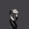 Hart liefde ring mannen vrouwen roestvrijstalen sieraden luxe designer band ring bruiloft verlovingsbruid gift feest rose zilver goud paar volledige diamant vlinder ringen