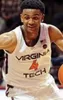 NIK1 NCAA College Virginia Tech Hokies Basketball Jersey 23 Tyrece Radford 24 Kerry Blackshear Jr 42 Ty Outlaw 30 Dell Curry 사용자 정의 스티치