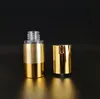 2021 pump 15ml 30ml 50ml 80ml 100ml Airless plastic bottle hot stamp gold cream container essential oil sub-bottle