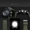 Mode Märke s Shock Militär Watch Army Men Armbandsur Led Quartz Watch Digtial Dual Time Clock Smael 1617 Reloj Hombre Sport X0524