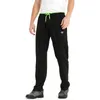 男性のメッシュジムヨガのズボンポケットが付いている底のトレーニングの汗をかいたジョギングトレーニングトラックスーツのアスレチックカジュアル服Y0811