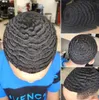 Mens peruca 4mm 6mm 8mm 10mm 12mm 15mm afro onda completa plutônio teuee afro-americanos indianos virgem remy substituição de cabelo humano para homens negros