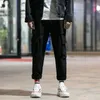 Autumn And Winter Men's Style Cotton Multi-pocket Overalls Loose Straight Leg Casual Pants Fashion Slim Solid Color