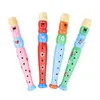 Flauto ritmico in legno piccolo da 20 cm per bambini piccoli Bambini in età prescolare Musica Illuminazione Giocattolo musicale per l'educazione precoce