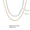Gargantillas 17KM elegante collar de perlas para mujer colgante de corazón moda multicapa gargantilla blanca collares joyería de boda Heal22
