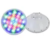 RGB Havuz Işık Par56 Luz Piscina 24 W Sualtı LED Lamba IP68 Su Geçirmez Gölet Işıkları 12 V LEDs Aydınlatma Halojen Lambalar Ücretsiz Gemi Değiştirin