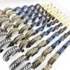 Whole 50PCs Lot Stainless Steel Spin Band Rings Rotatable 316L Titanium Chains Spinner Opener Fashion Jewelry Party Favor Gift350s