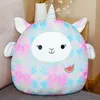 26 Bambole Peluche Animali di peluche Cuscino Ventisei stili Gommoso Bambola colorata Unicorno Gatto Maiale Ape Dinosauro Farfalla Cuscino morbido Regali per bambini Decorazioni per la casa