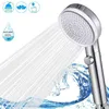 SAMODRA Handheld Shower Head High Pressure Boosting Shower Head Water Saving Adjustable 3 Spary Setting With ON/OFF Switch H1209