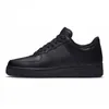 Projektant AF1 1 Lows męskie buty do biegania cień Triple Black White Men Treners