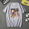 Banane poisson Anime T-shirt à manches courtes col rond décontracté Uniex Y0809