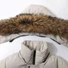 Verwijderbare bont met capuchon hooded eend eendendons parka heren warme winterjas -30 graden multi-pocket capuchon hooded jas mannelijke casual mannen jas 211204