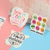 Adesivi murali 50 pezzi/set frasi ispiratrici impermeabili materiale per scrapbooking forniture per graffiti per decalcomanie per notebook artigianali